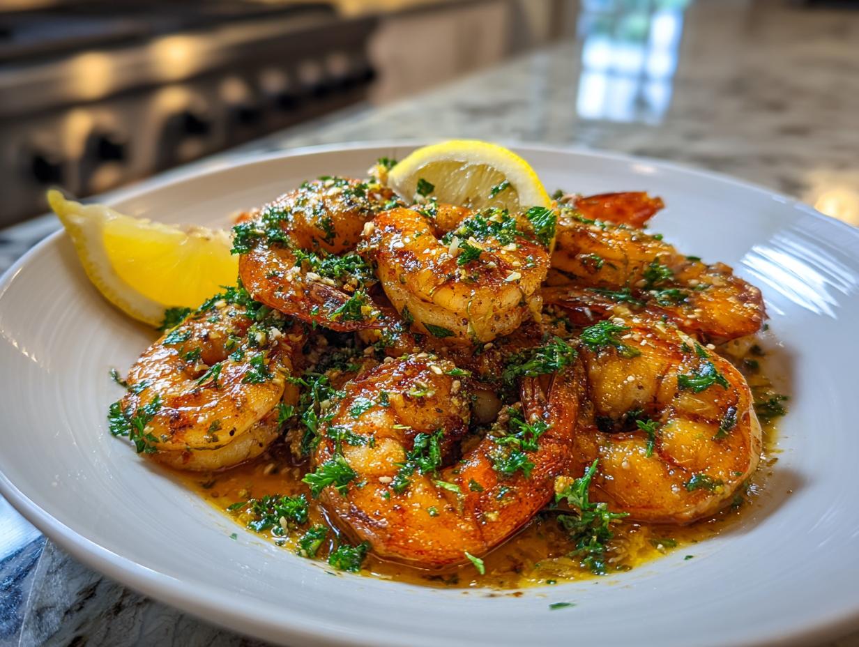 Lemon Garlic Butter Shrimp