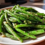 Lemon Garlic Green Beans