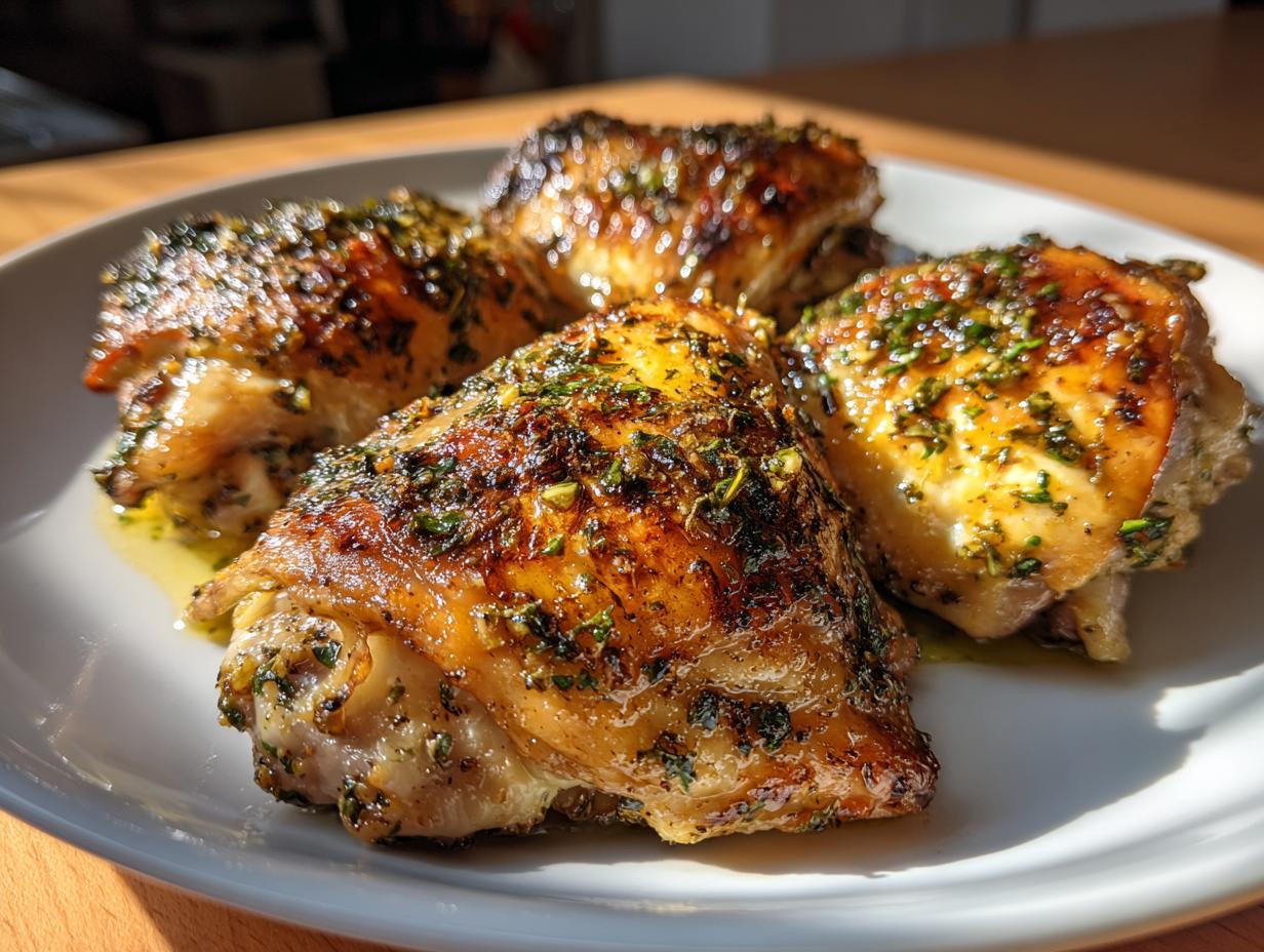 Lemon Herb Chicken Thighs