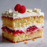 Lemon Raspberry Layer Cake