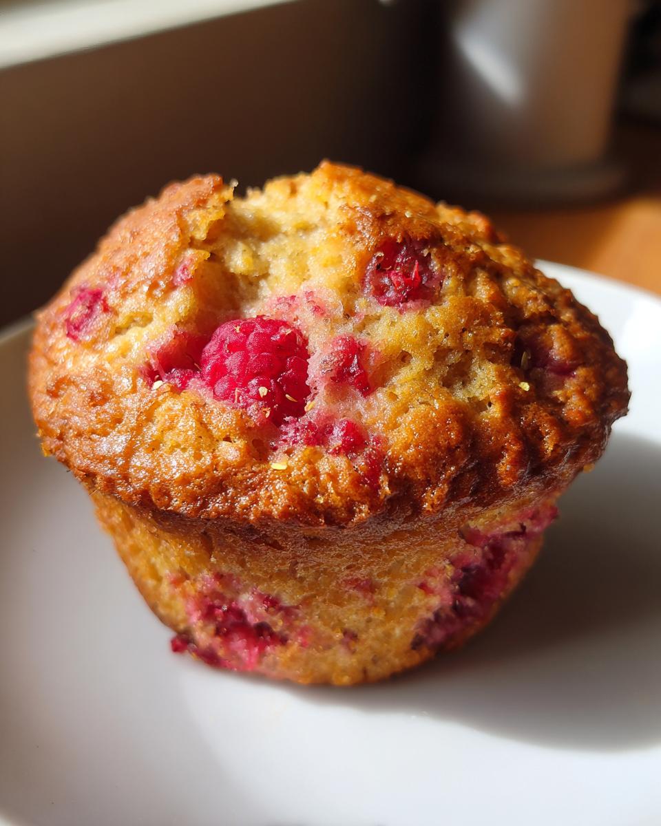 Lemon Raspberry Muffins - detail 1