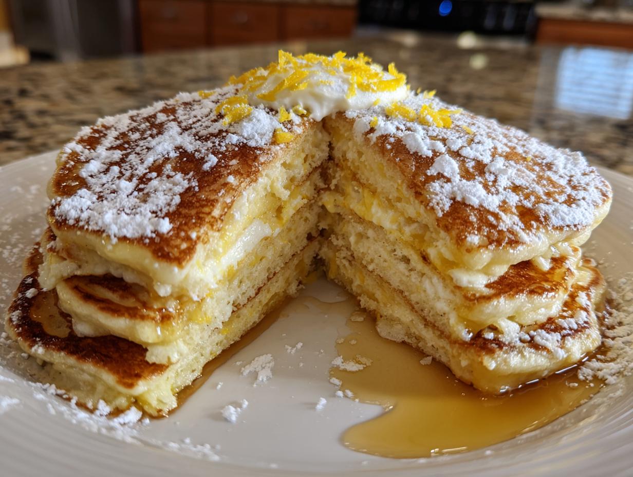 Lemon Ricotta Pancakes