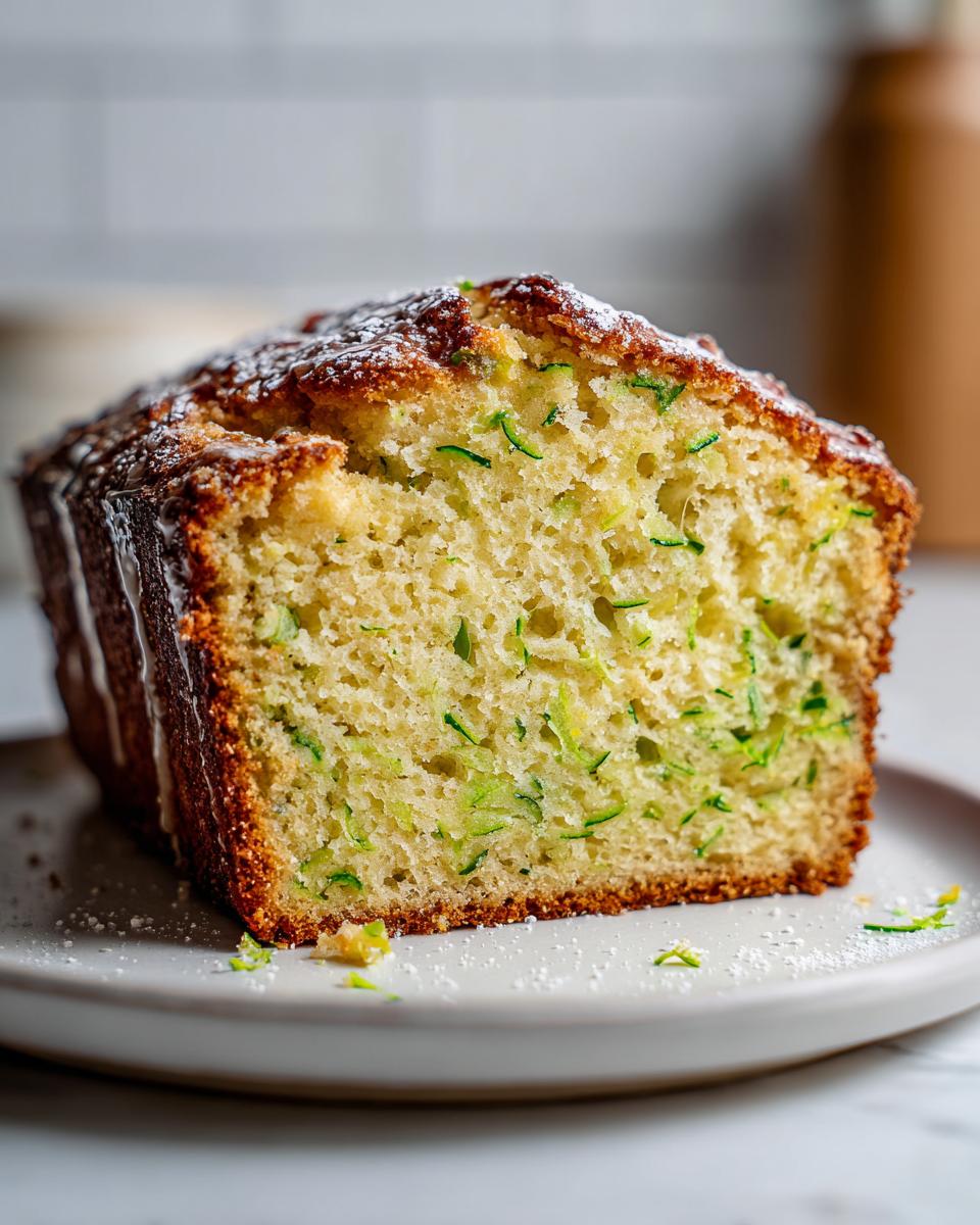 Lemon Zucchini Bread - detail 2