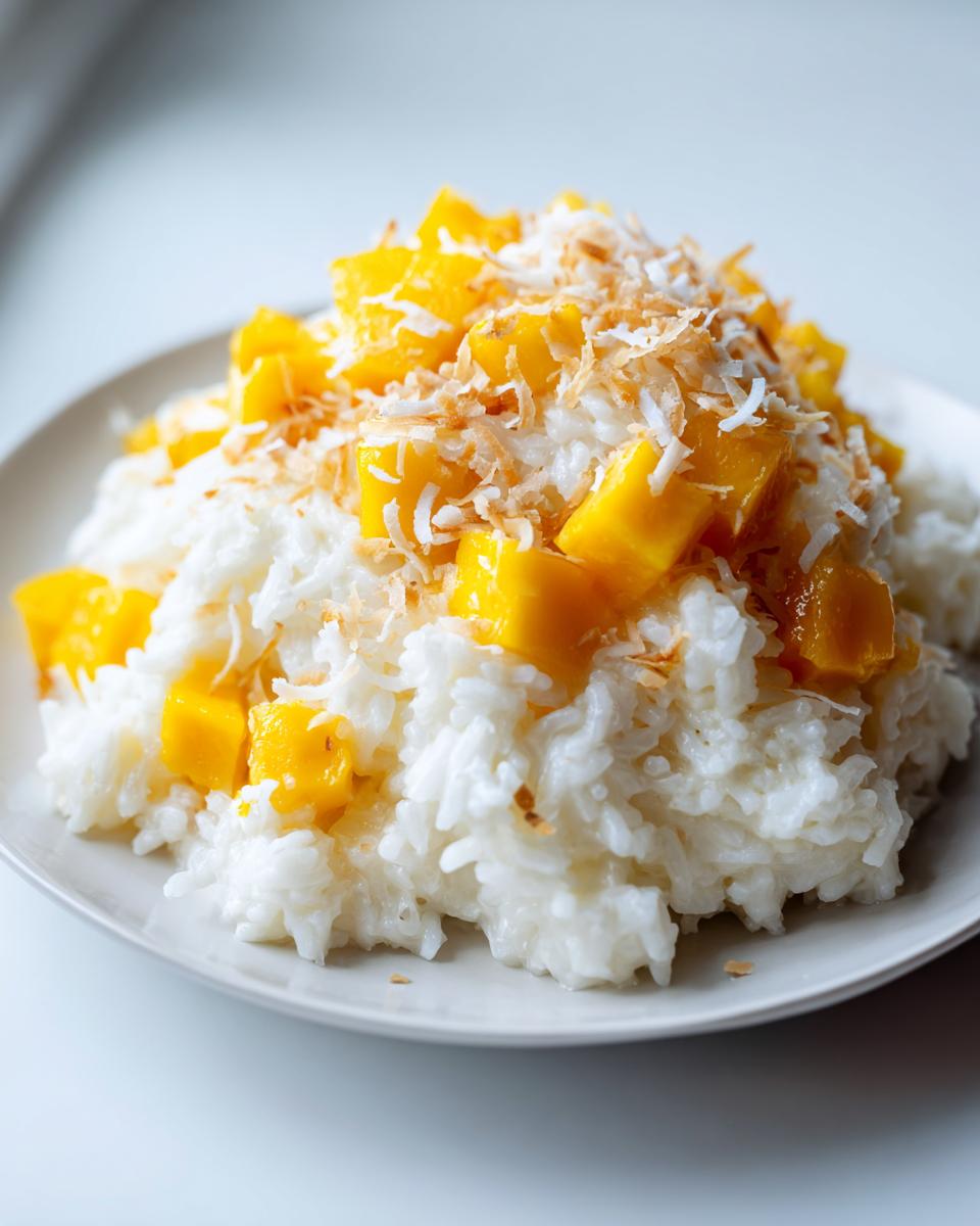 Mango Coconut Rice - detail 1