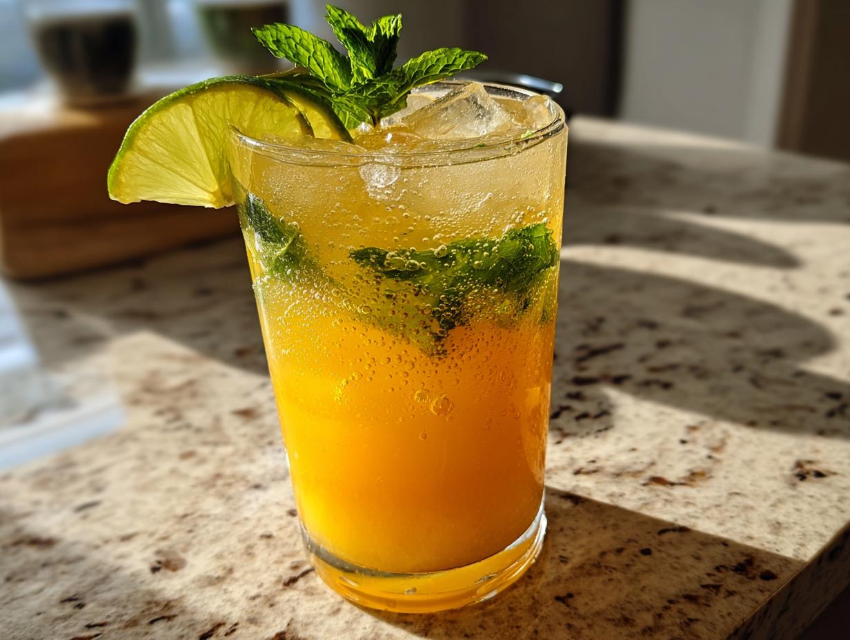 Mango Mocktail Spritzer