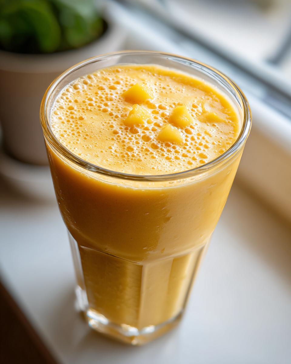 Mango Pineapple Smoothie - detail 2