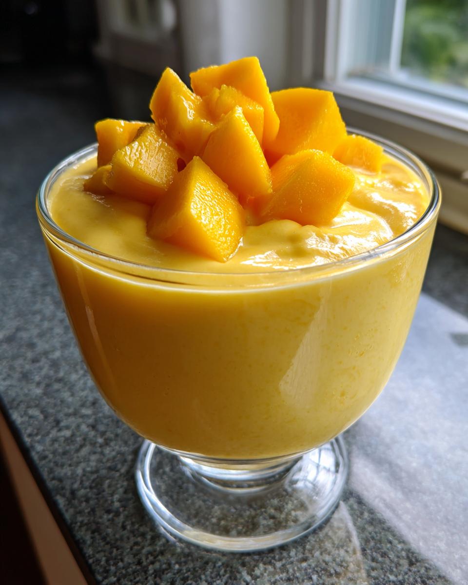 Mango Pudding - detail 1