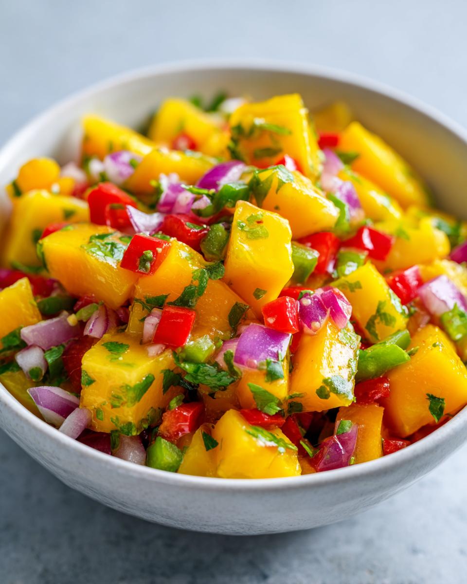 10-Minute Mango Salsa Recipe You'll Crave Forever 4 Mango Salsa - detail 1