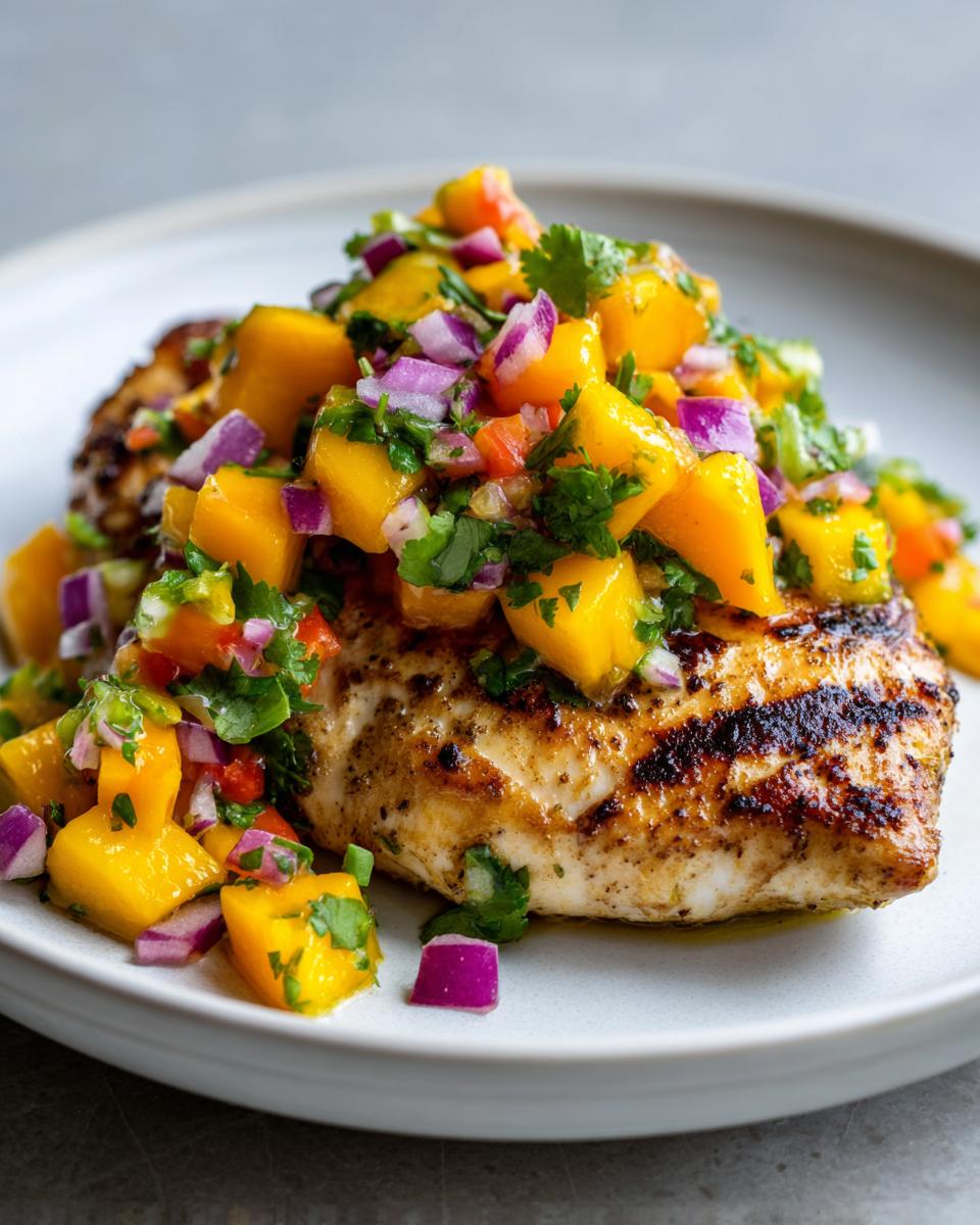 Mango Salsa Chicken - detail 1