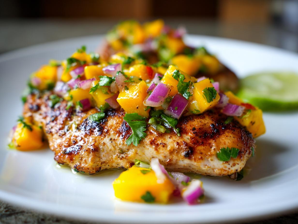 Mango Salsa Chicken
