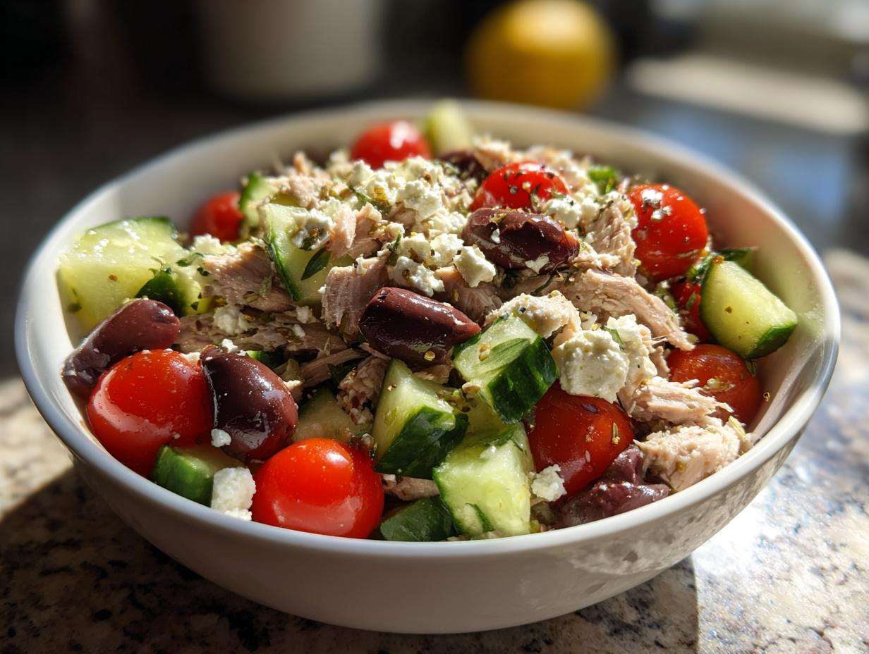 Mediterranean Tuna Salad