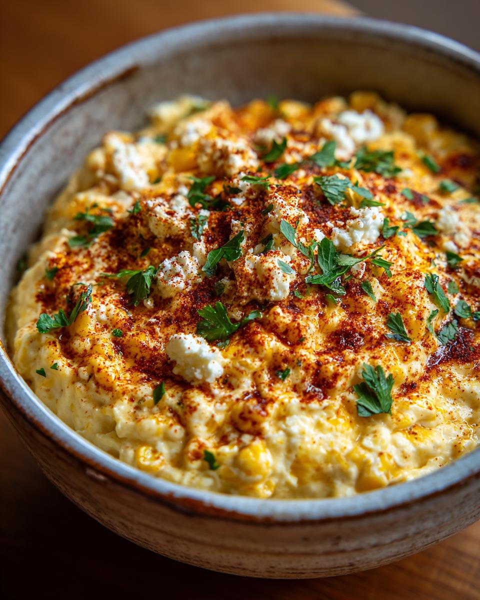 Mexican Street Corn Dip - detail 1