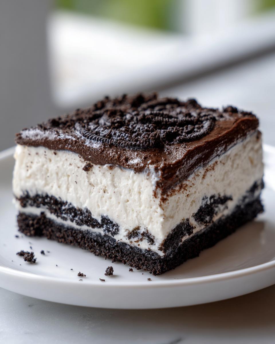 No Bake Oreo Bars - detail 1