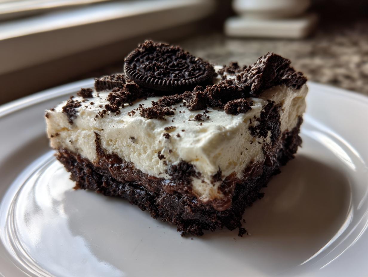 No Bake Oreo Bars