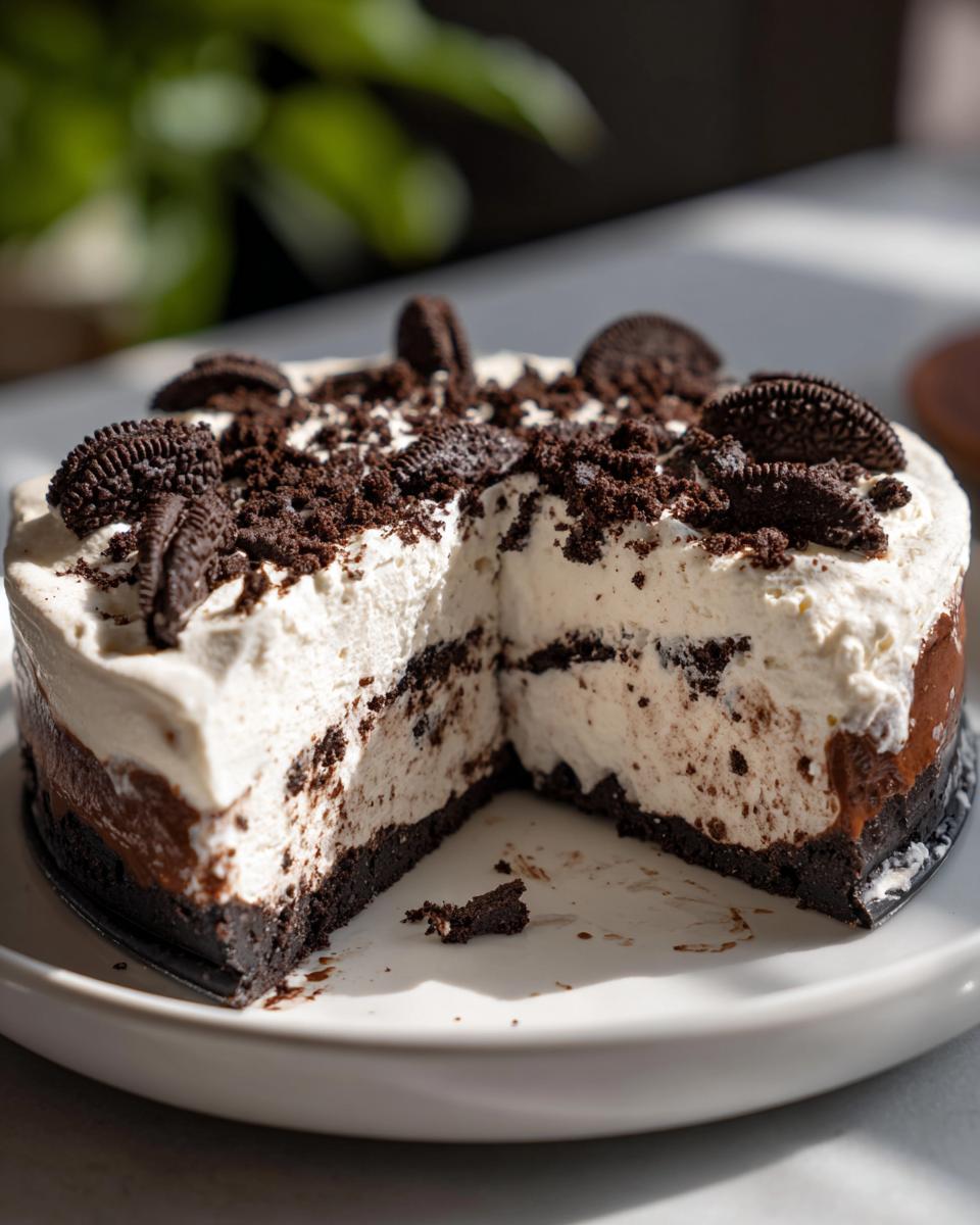 No Bake Oreo Cheesecake - detail 1