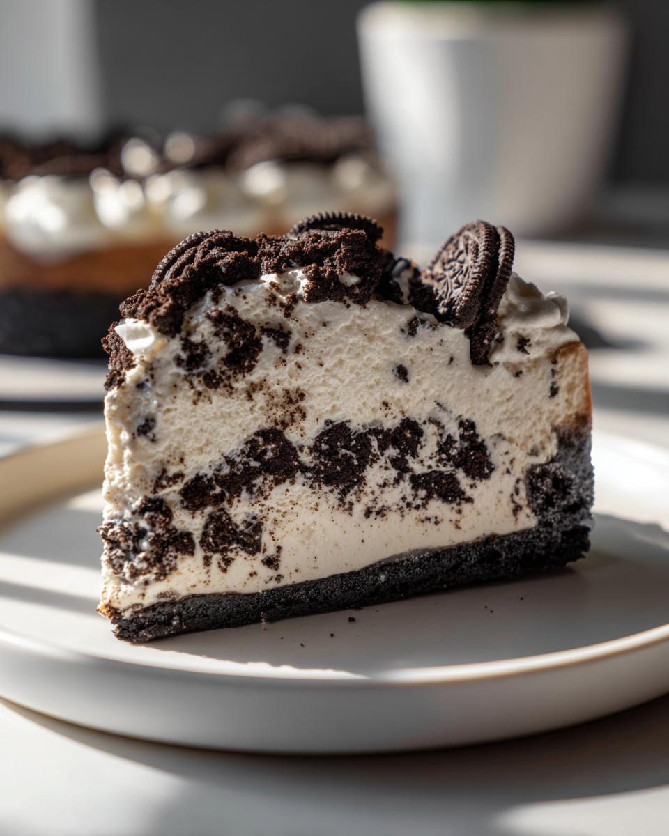 No Bake Oreo Cheesecake - detail 2