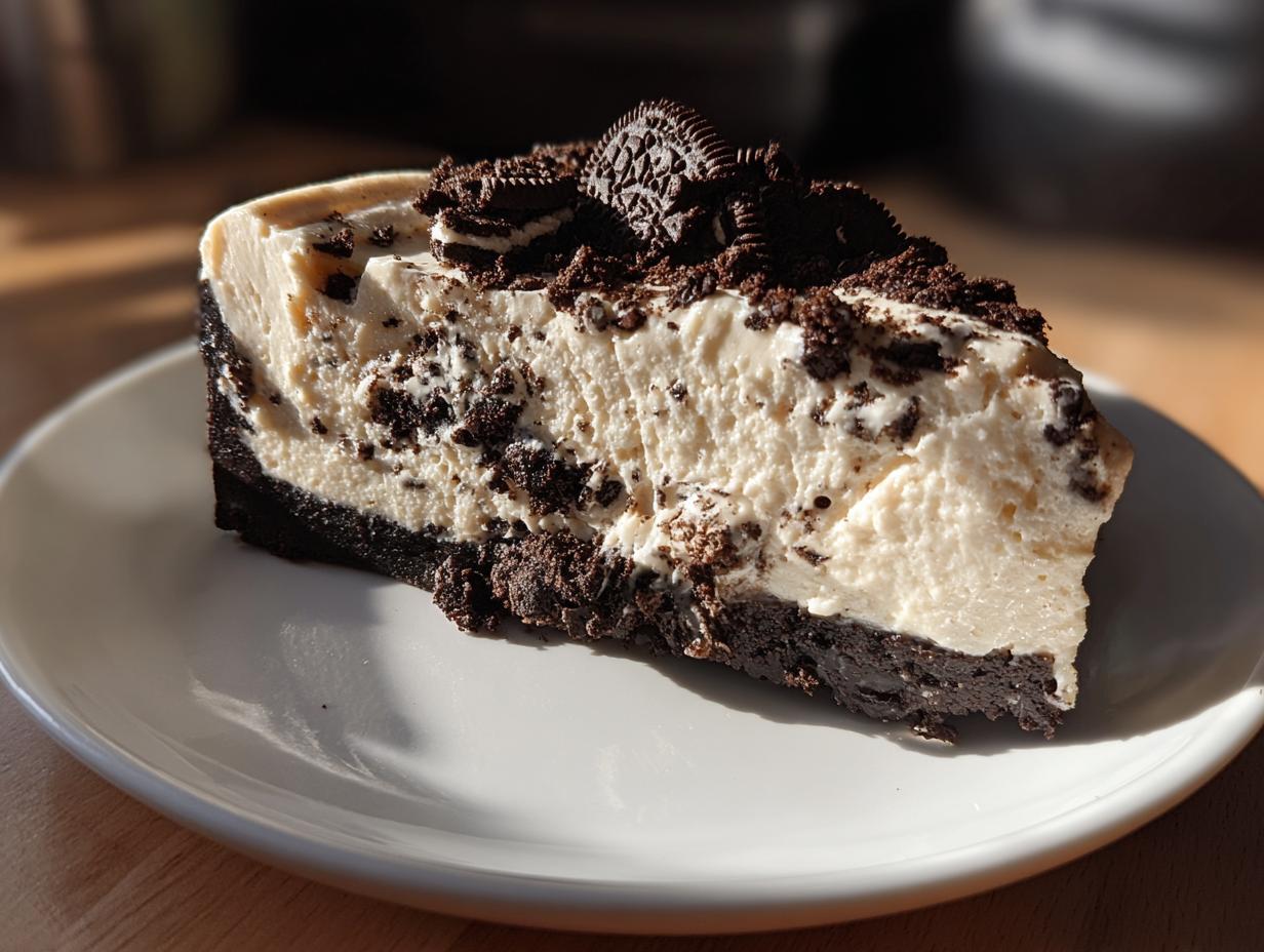 No Bake Oreo Cheesecake