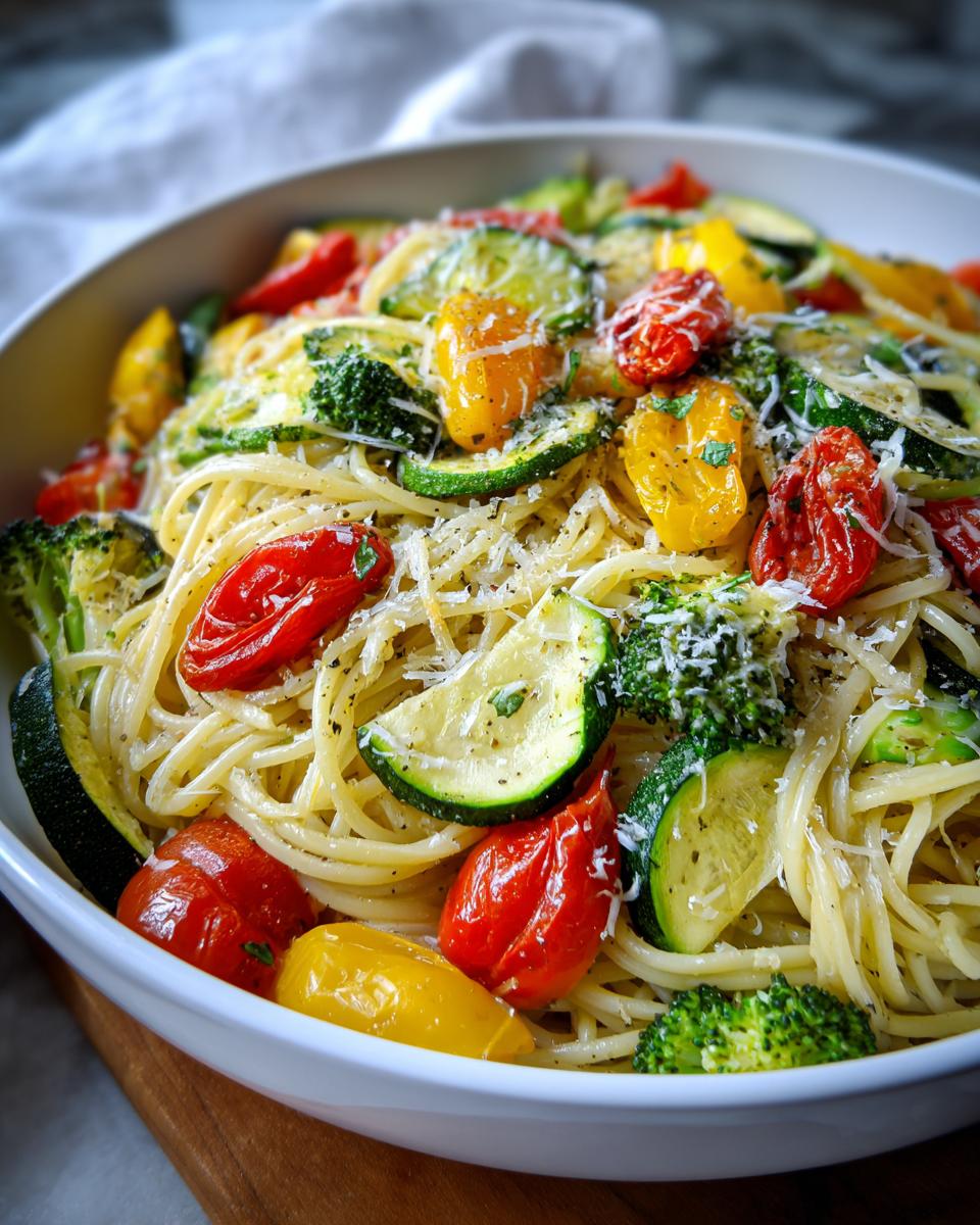Pasta Primavera - detail 1