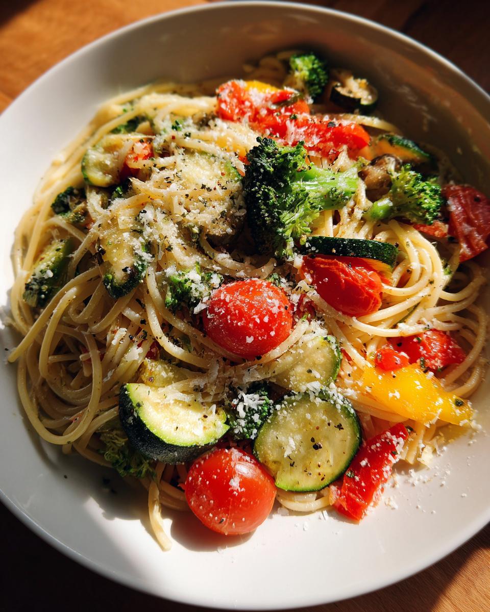 Pasta Primavera - detail 2