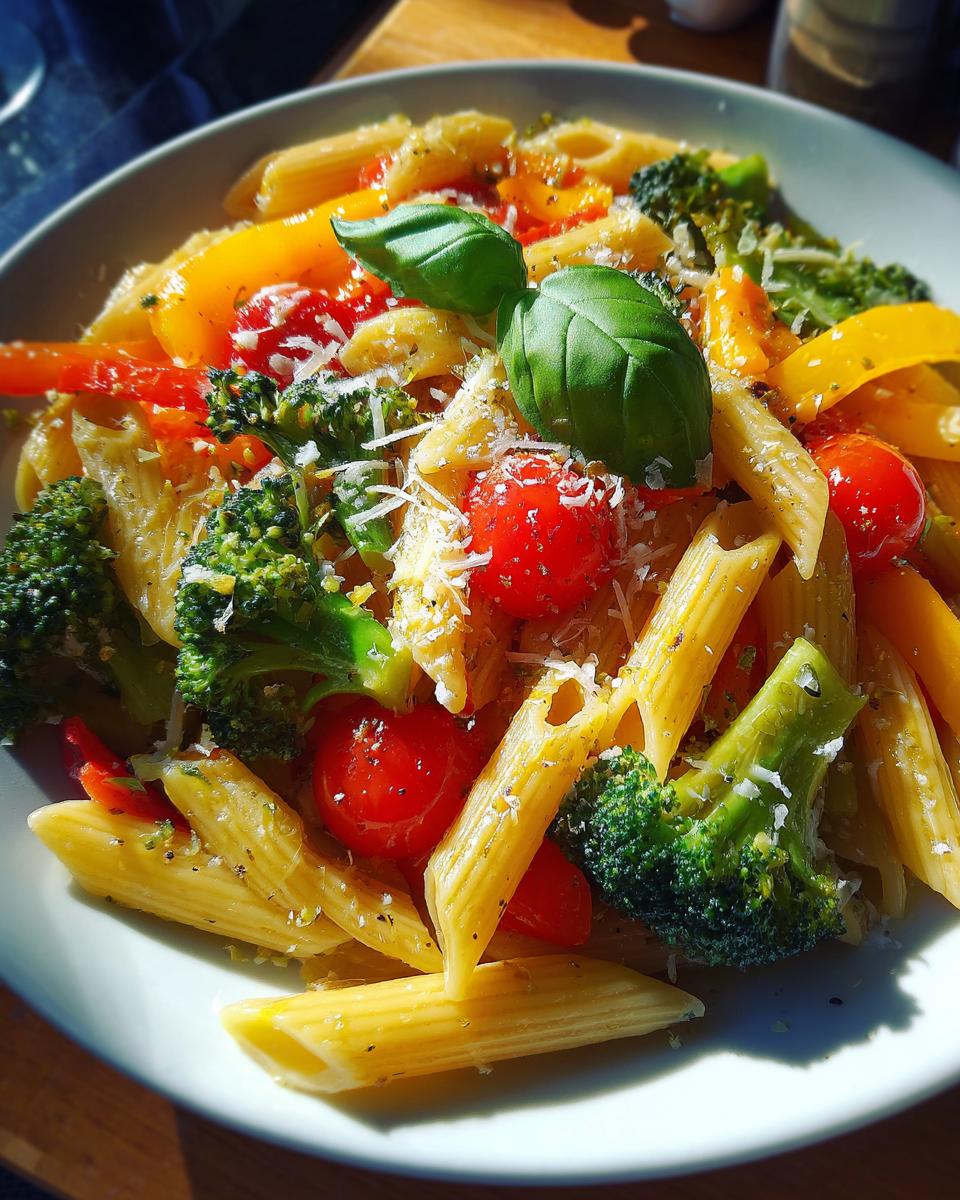 Pasta Primavera with Lemon - detail 1