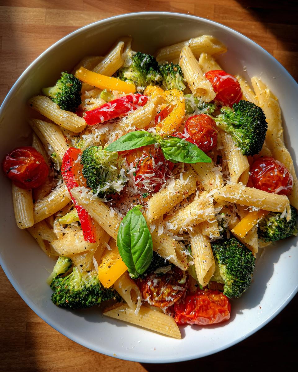 Pasta Primavera with Lemon - detail 2