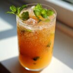 Peach Bellini Mocktail