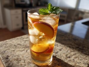 Peach Iced Green Tea