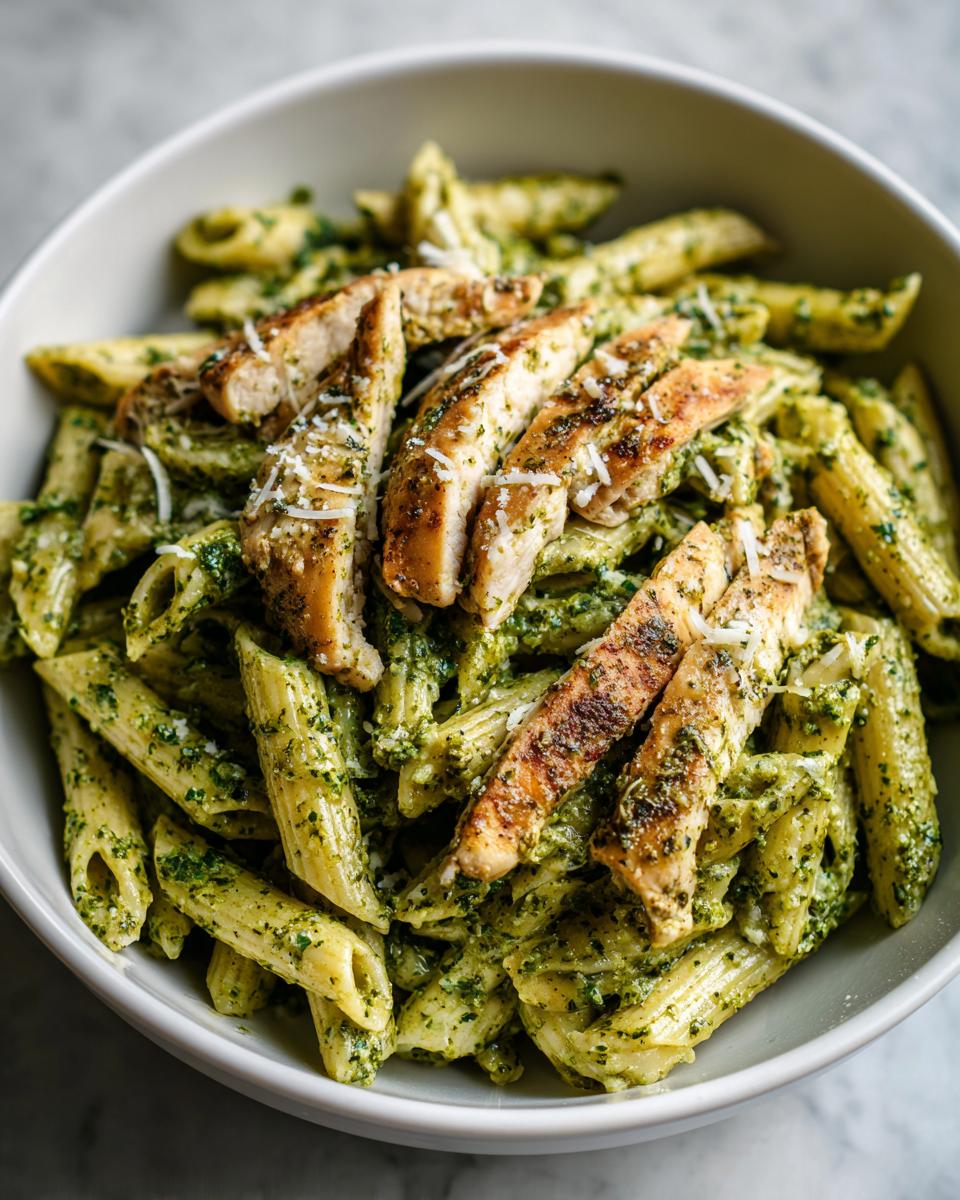 Pesto Chicken Pasta - detail 1
