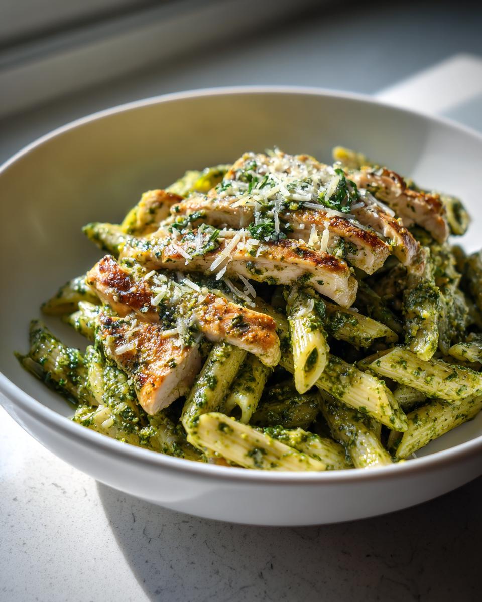 Pesto Chicken Pasta - detail 2