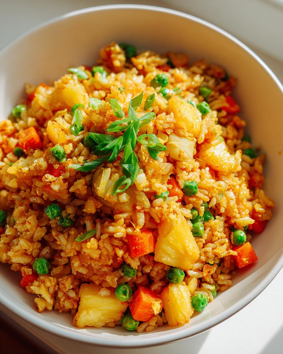 20-Minute Pineapple Fried Rice - Explosive Tropical Flavor! 4 Pineapple Fried Rice - detail 1