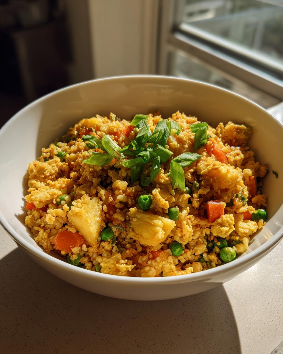 20-Minute Pineapple Fried Rice - Explosive Tropical Flavor! 5 Pineapple Fried Rice - detail 2