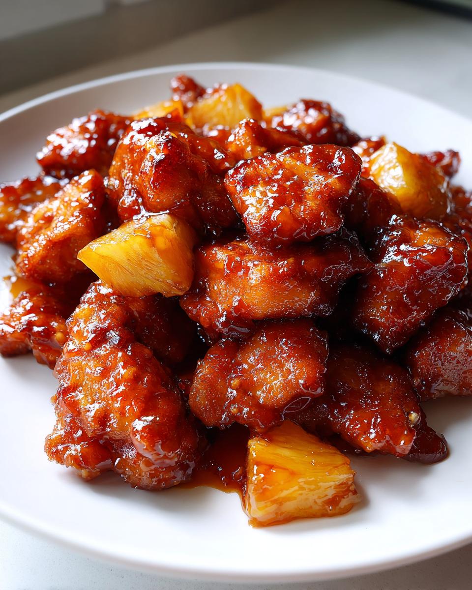 Pineapple Teriyaki Chicken - detail 2
