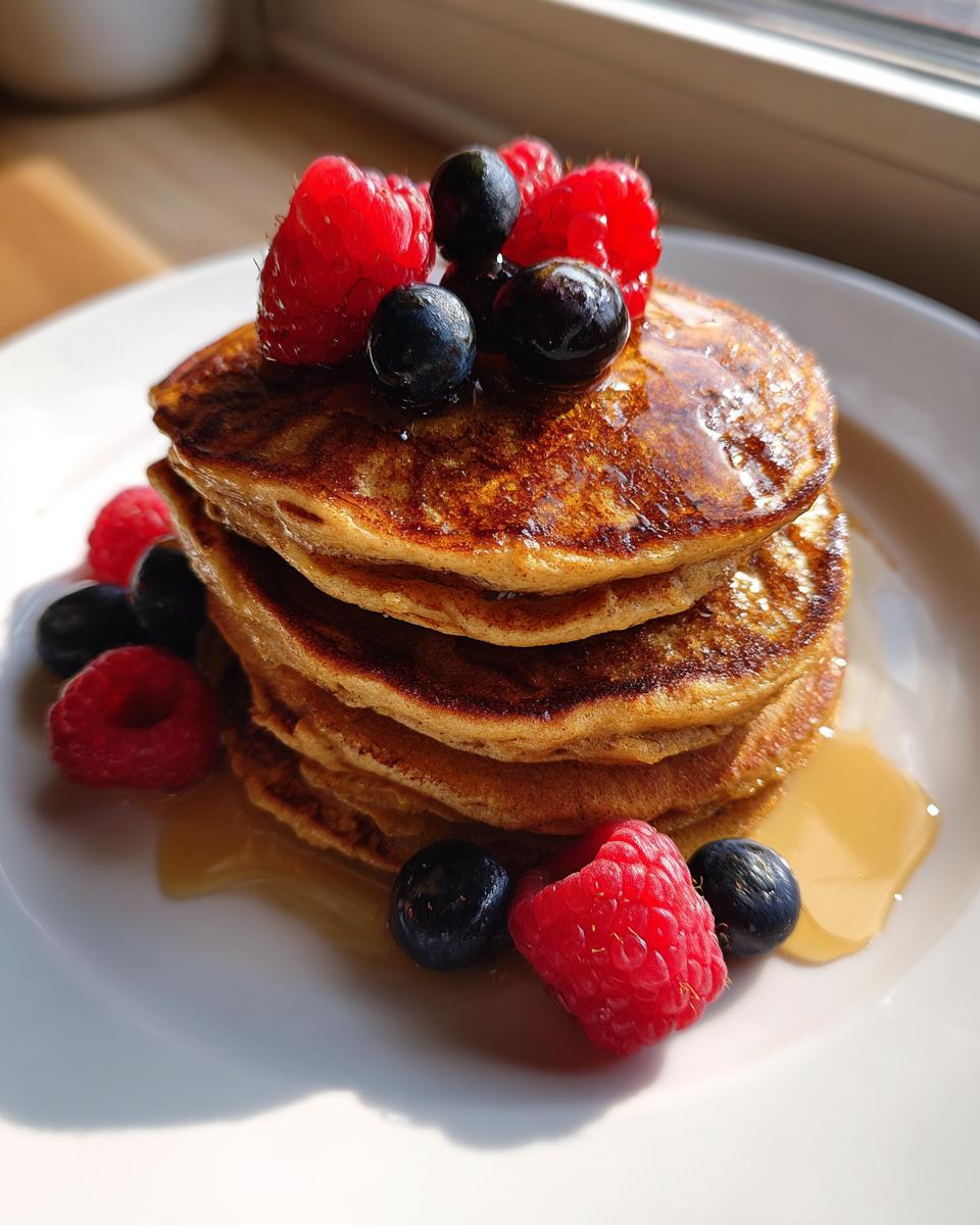 3-Ingredient Protein Pancakes: 10g Muscle Fuel Fluffy Heaven 5 Protein Pancakes - detail 2