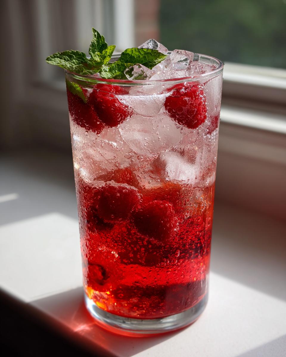 Raspberry Iced Tea - detail 1