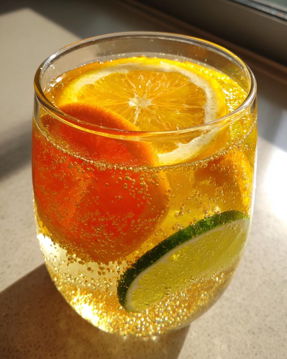 Sparkling Citrus Punch - detail 2