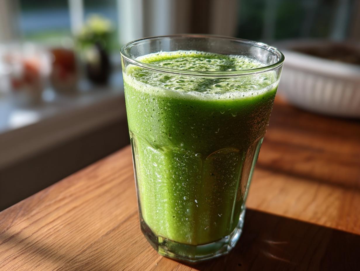 Spinach Strawberry Smoothie