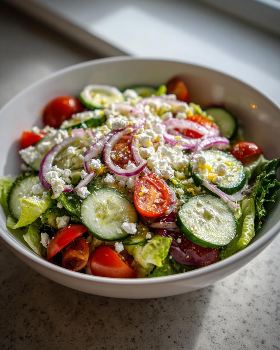 Spring Garden Salad - detail 1