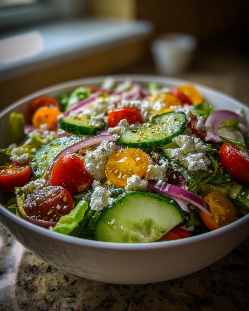 Spring Garden Salad - detail 2