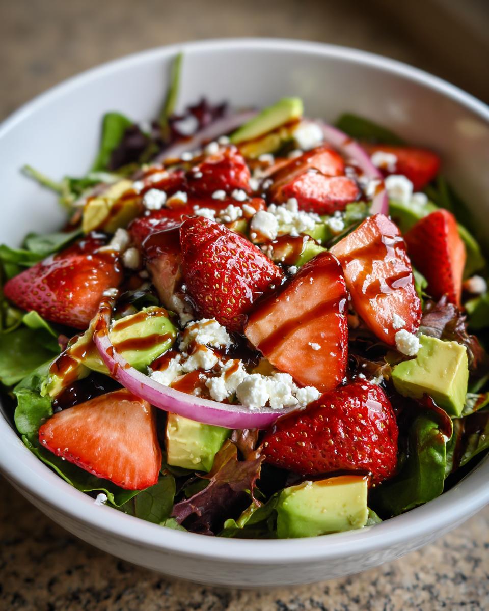 Strawberry Avocado Salad - detail 1