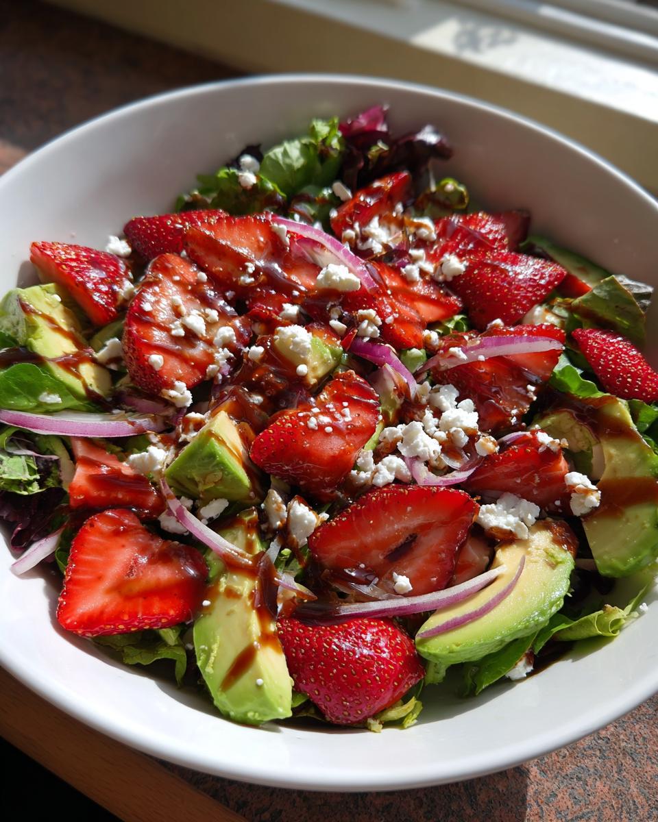 Strawberry Avocado Salad - detail 2