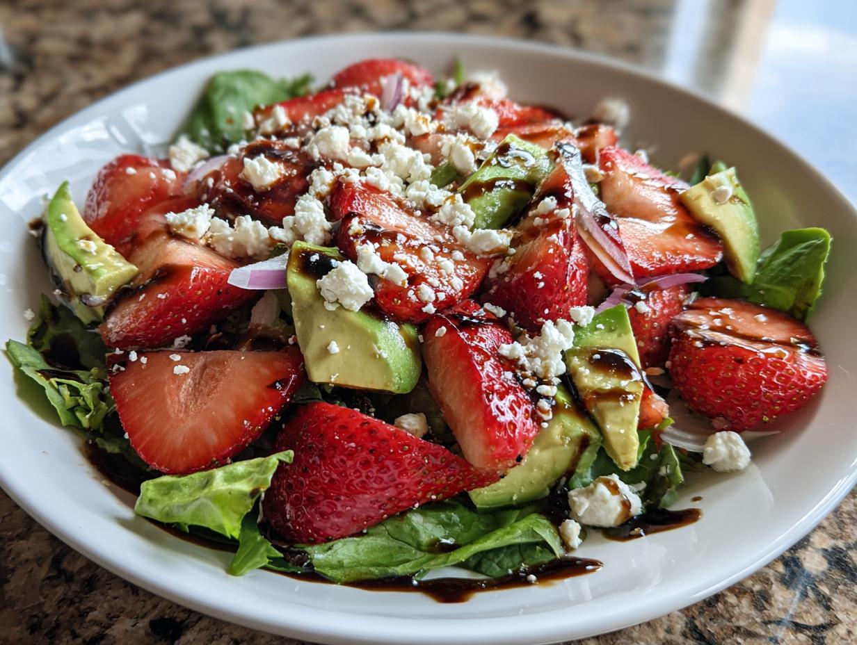 Strawberry Avocado Salad