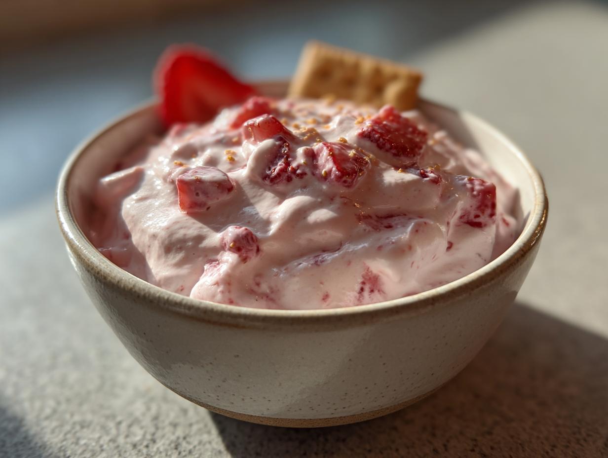 Strawberry Cheesecake Dip