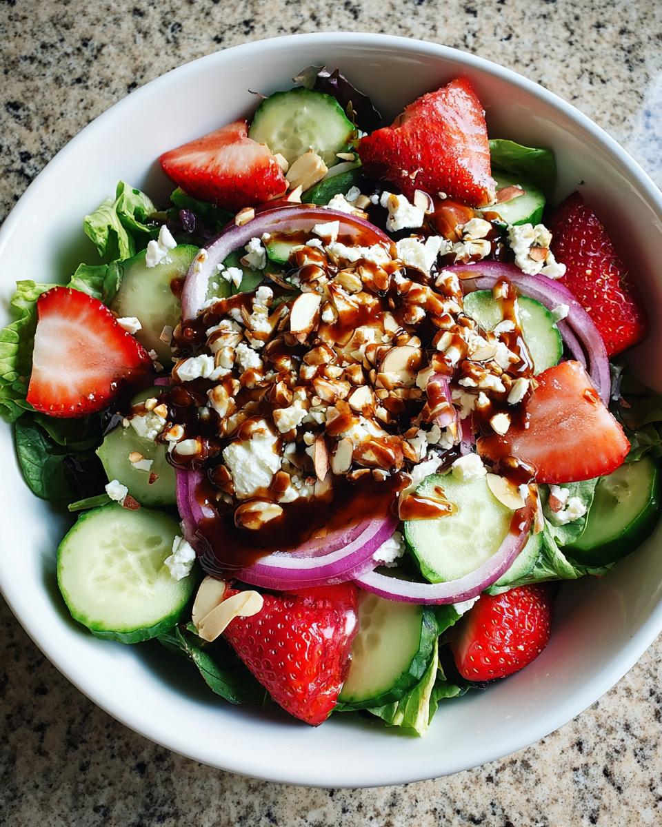 15-Minute Strawberry Crunch Salad: A Refreshing Summer Sensation 5 Strawberry Crunch Salad - detail 2