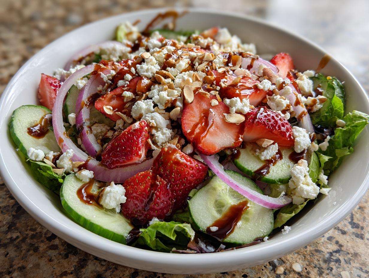 Strawberry Crunch Salad