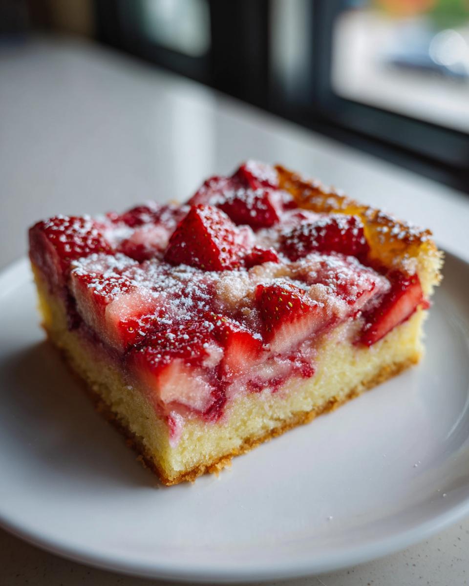 Strawberry Lemon Bars - detail 2
