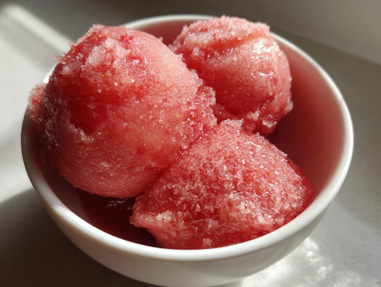 Strawberry Sorbet