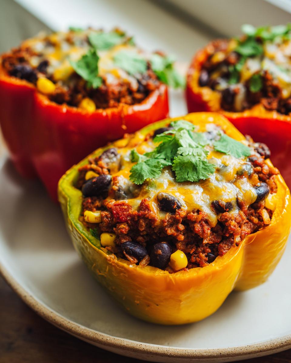 Taco Stuffed Peppers - detail 1