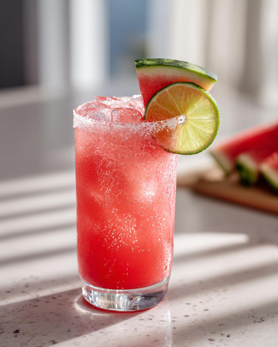 Watermelon Margarita Mocktail - detail 2