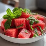 Watermelon Mint Salad
