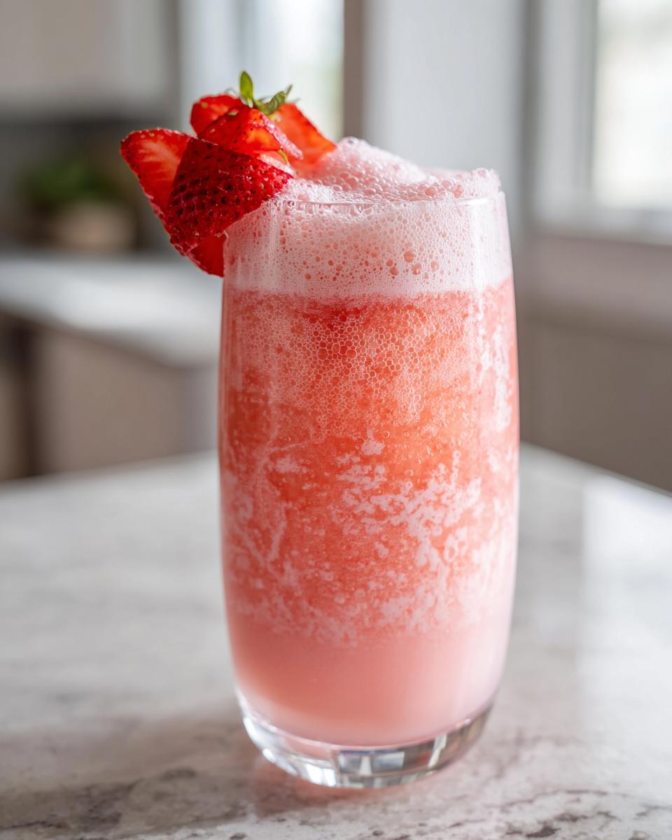 Whipped Strawberry Lemonade - detail 1